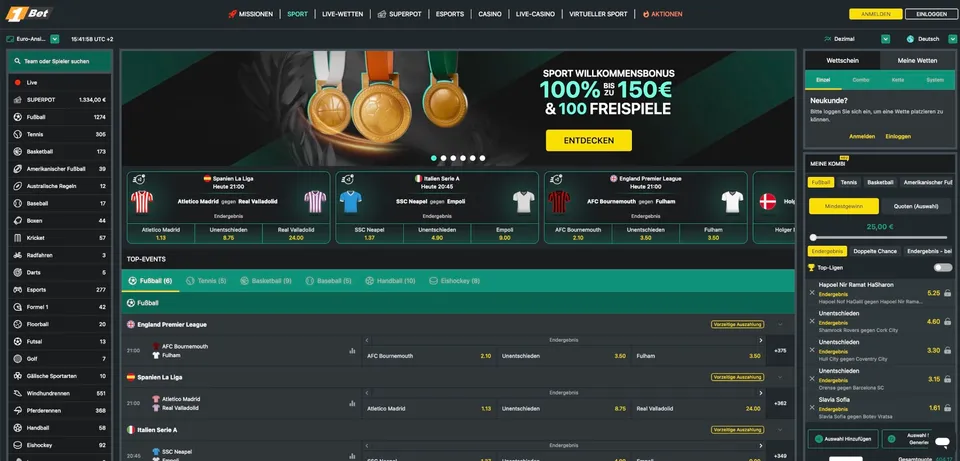 1Bet Bonus