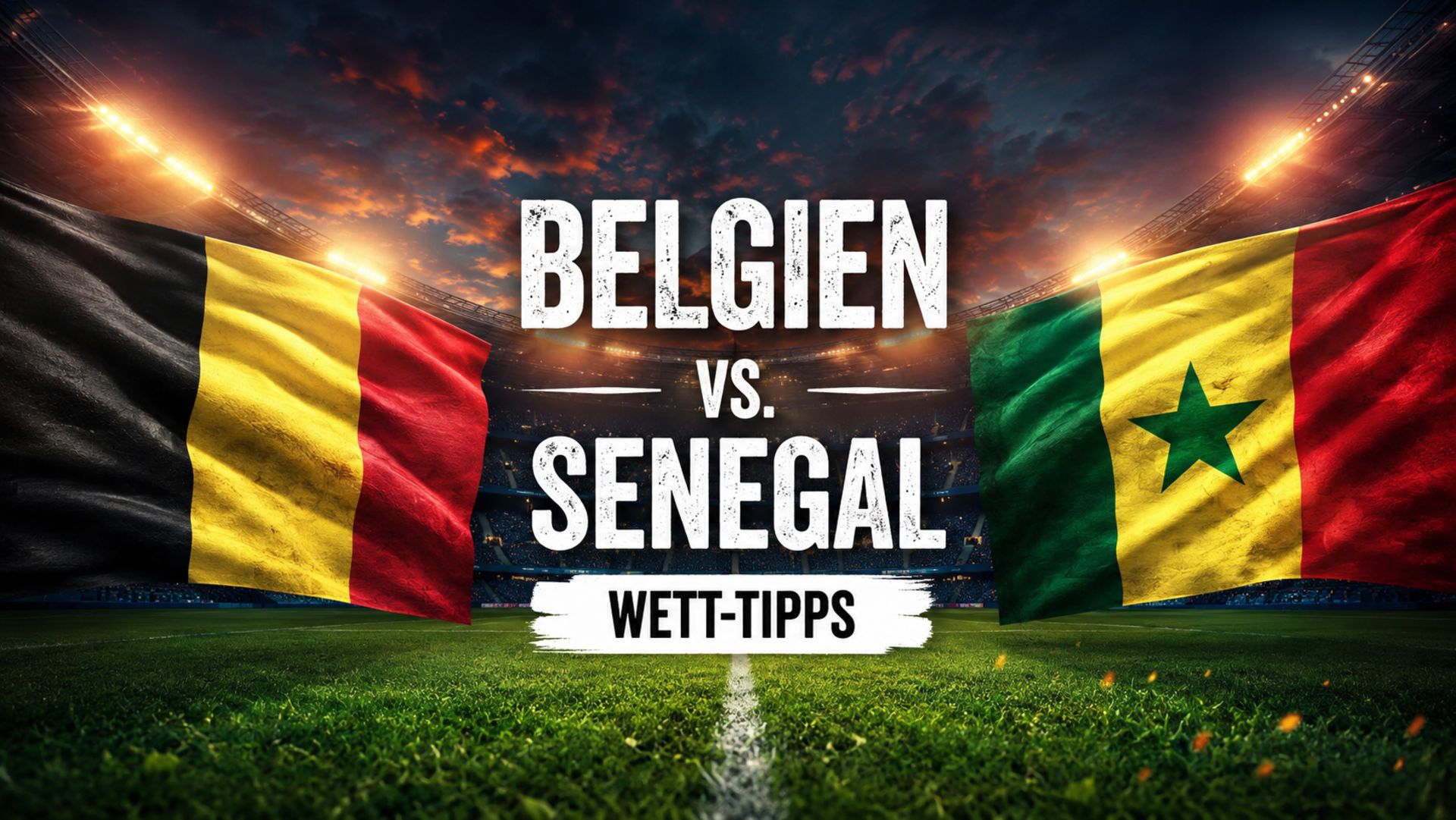 Belgien - Senegal - Tipp