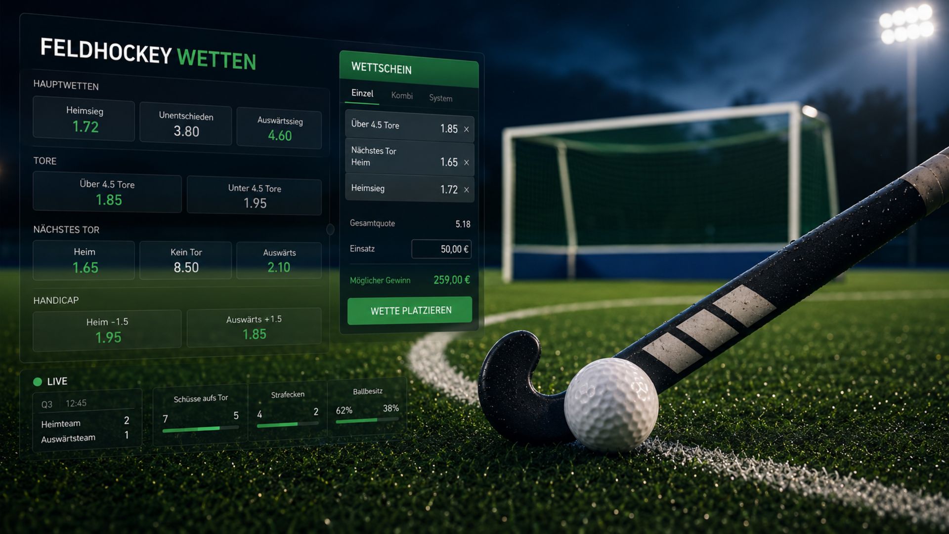 Feldhockey - Wetten