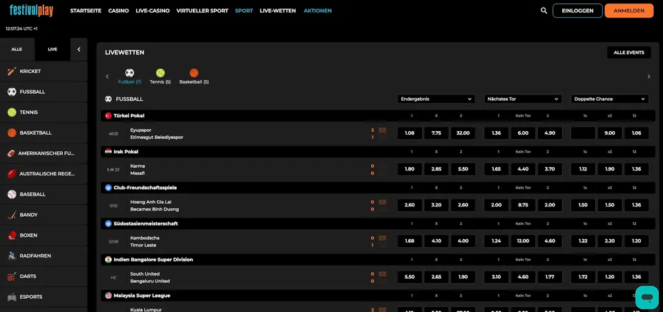 Festivalplay Sportwetten