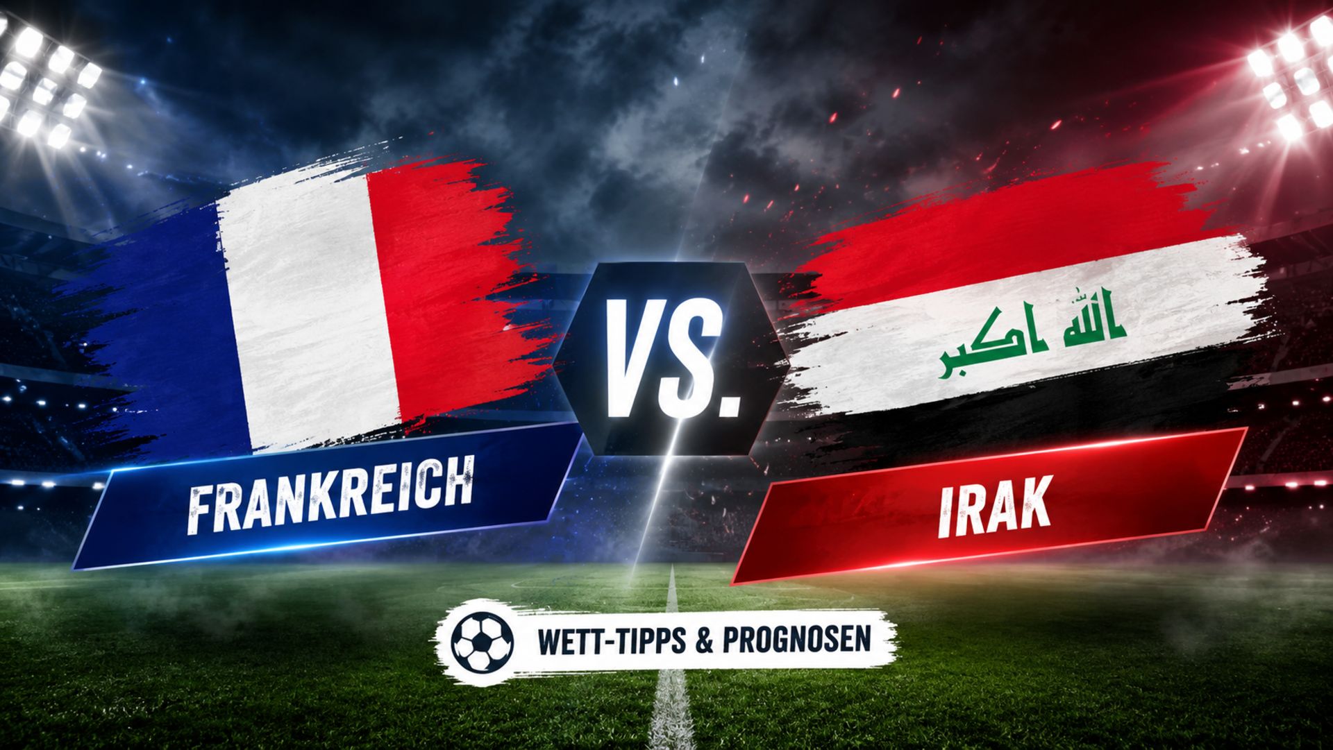 Frankreich - Irak - Tipp