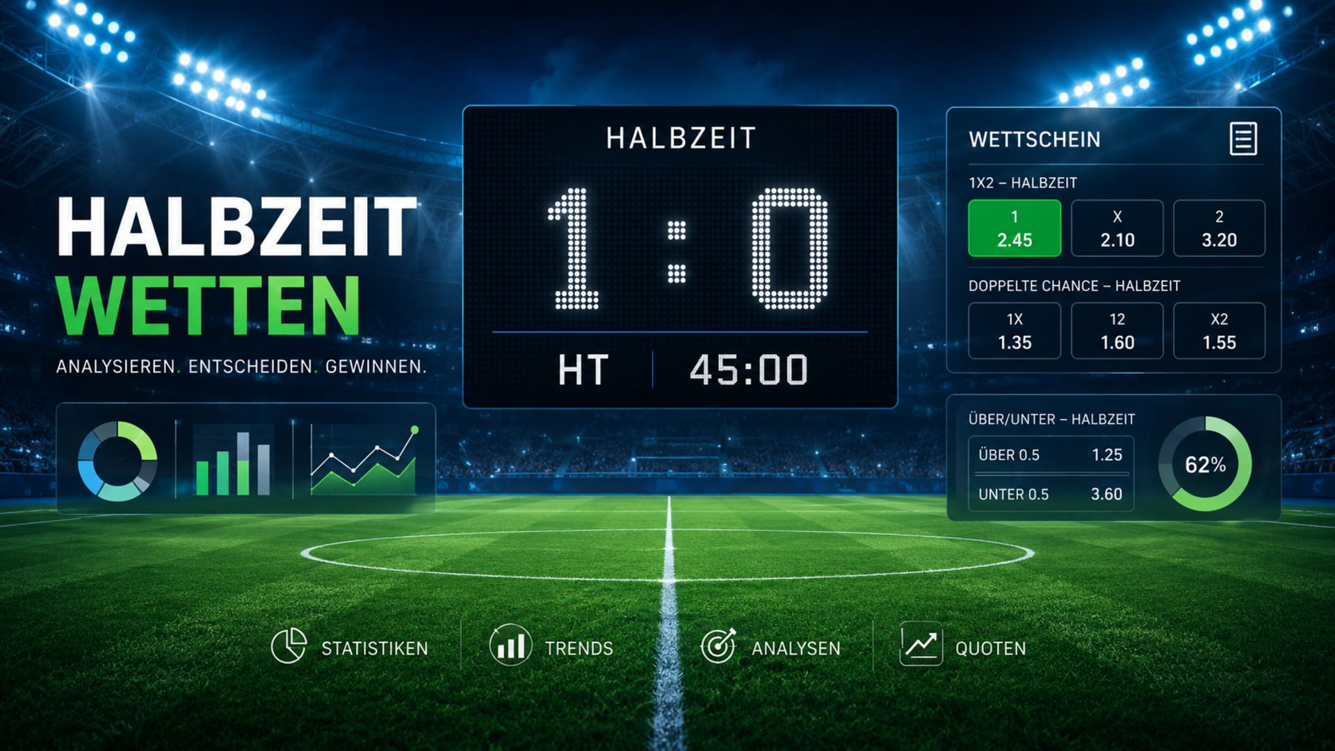 Halbzeit - Wetten
