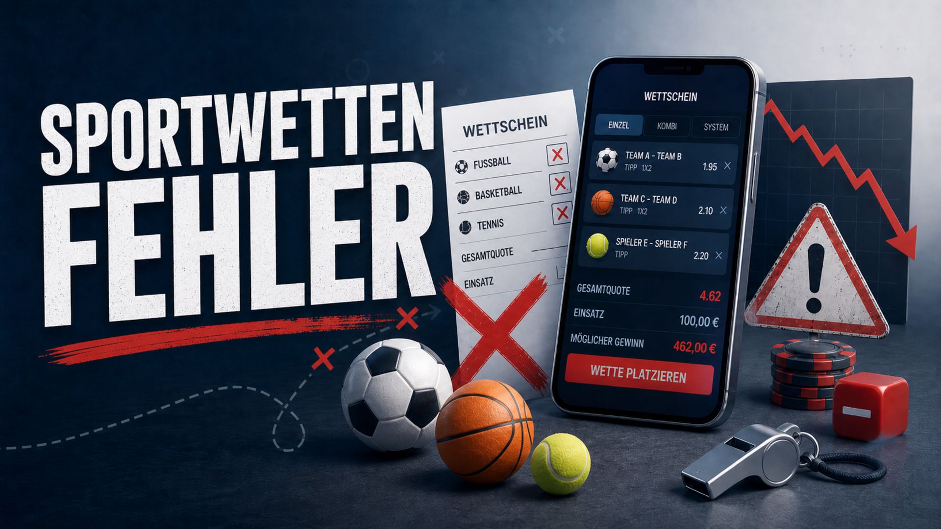 Sportwetten - Fehler