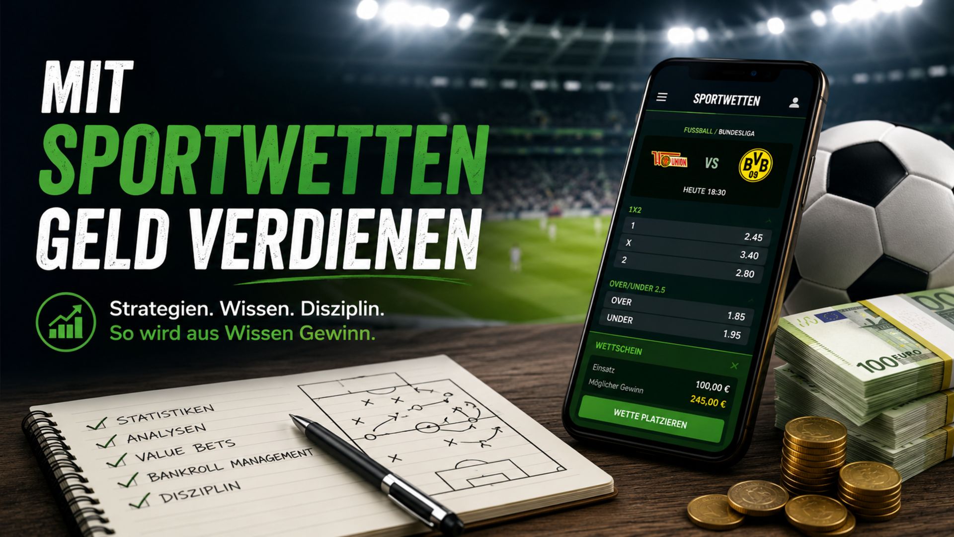 Geld - verdienen - mit - Sportwetten
