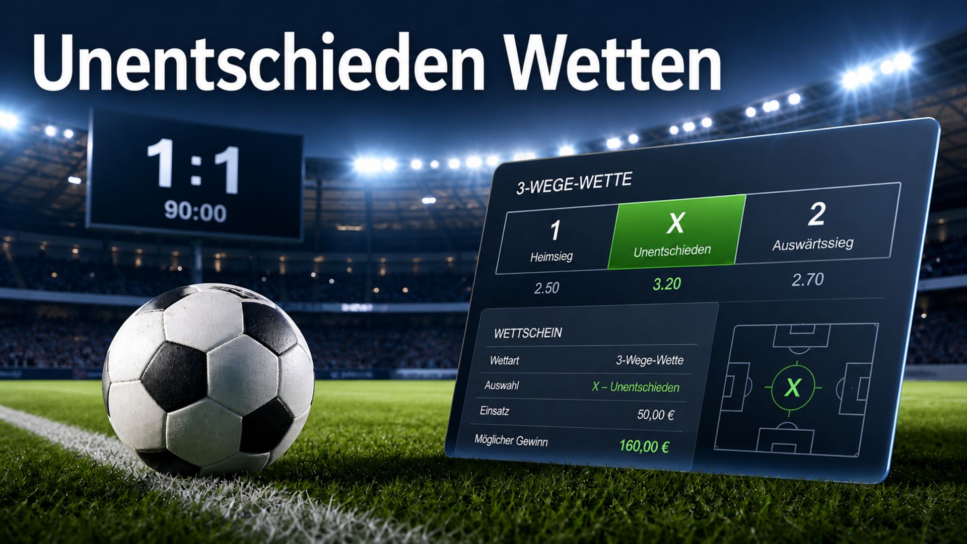 Unentschieden - Wetten
