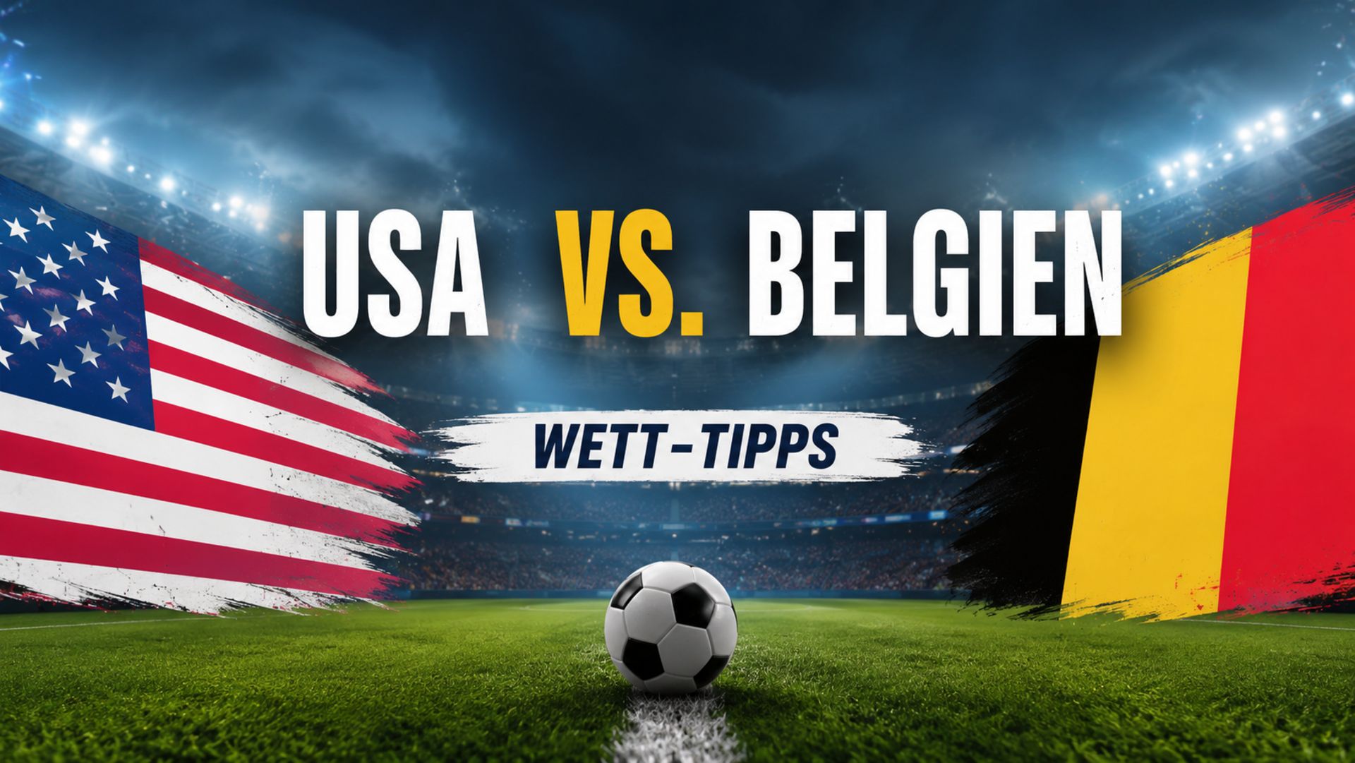 USA - Belgien - Tipp - WM 2026