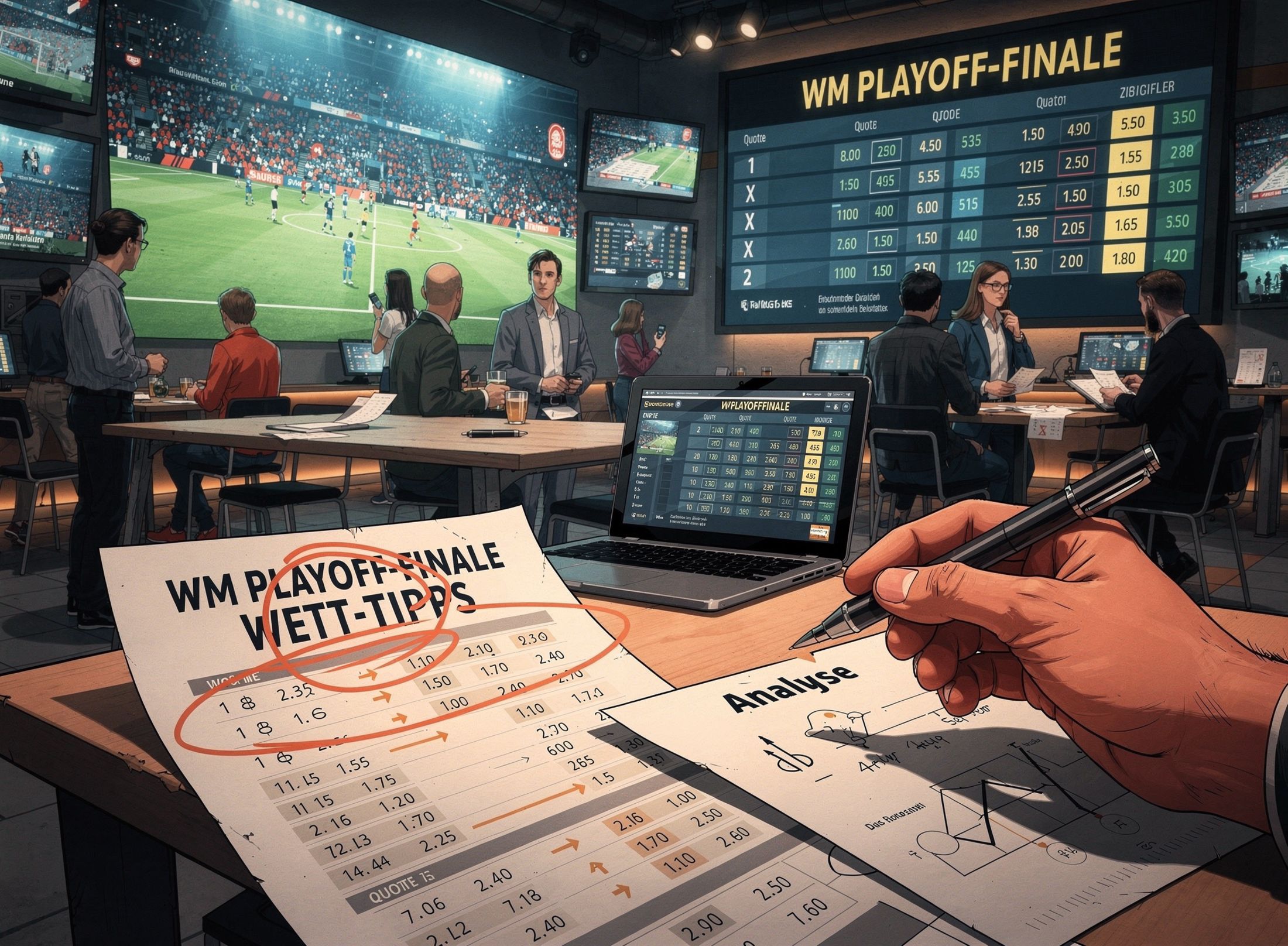 WM Playoff-Finale Wett-Tipps 31.03.2026