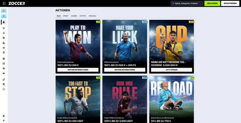 Zoccer Specials